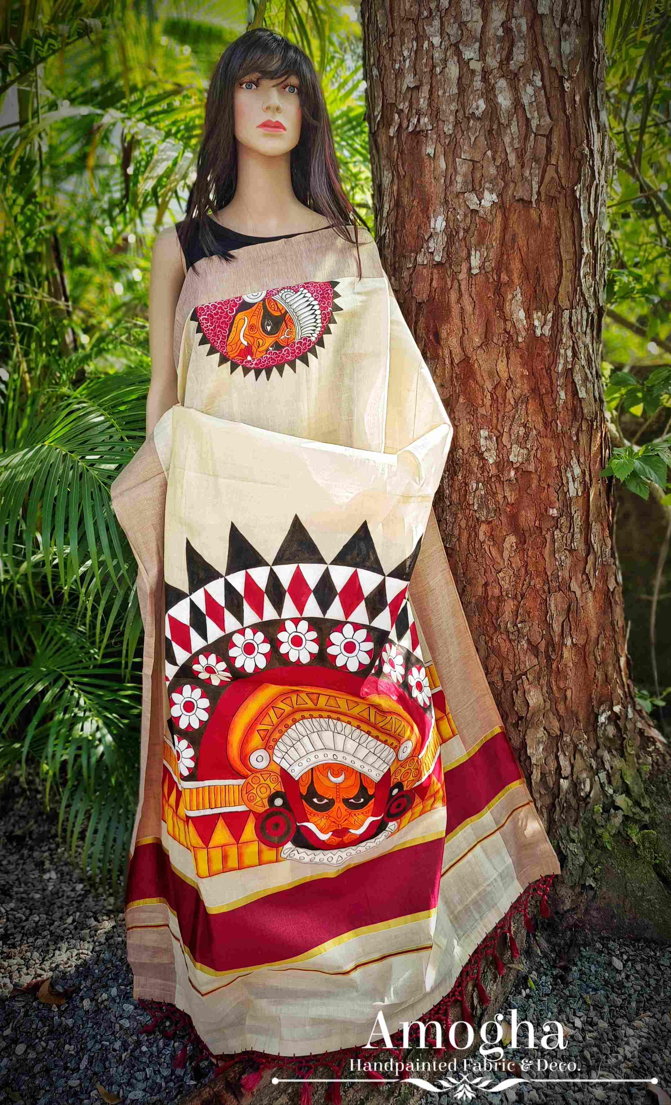 theyyam saree